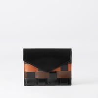 ミニバッグ ２WAY クラッチバッグ 本革 格子柄 多色 ミックス Näver Patchy Collection | Eduards  Accessories Sweden