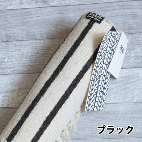 手織りラグ ボーダー柄 玄関・リビング 80x120cm Marine (マリン) | Tikau