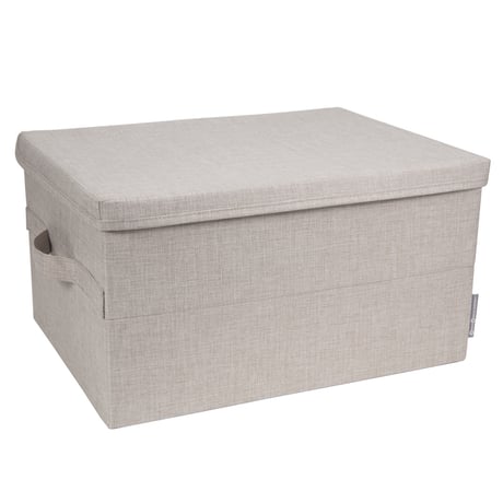 Bigso 収納ボックス フタつき 北欧デザイン | ボックスストレージ Mサイズ