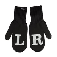ミトン 手袋 ウール 反射材 北欧デザイン | Moiko リフレクティブハンズ：Left and Right