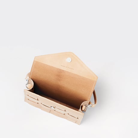 ミニバッグ 北欧 2WAY ハンドメイド 上質フルグレインレザー | Eduards Accessories Sweden「Näver」ミニ