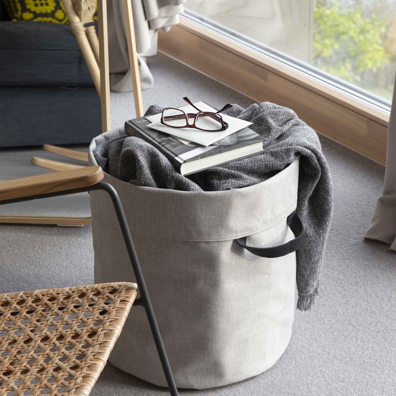 Bigso 収納 バスケット 衣類 ランドリーバッグ 折りたたみ | フロア