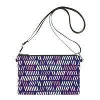 サコッシュ ポーチ ストラップ取り外し 北欧 フィンランド オリジナル デザイン｜Blue Lines