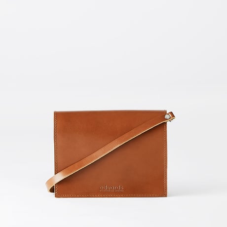 ミニバッグ 北欧 2WAY ハンドメイド 上質フルグレインレザー | Eduards Accessories Sweden「Näver」ミニ