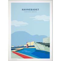 Wonderhagen A5カード「Havnebadet」