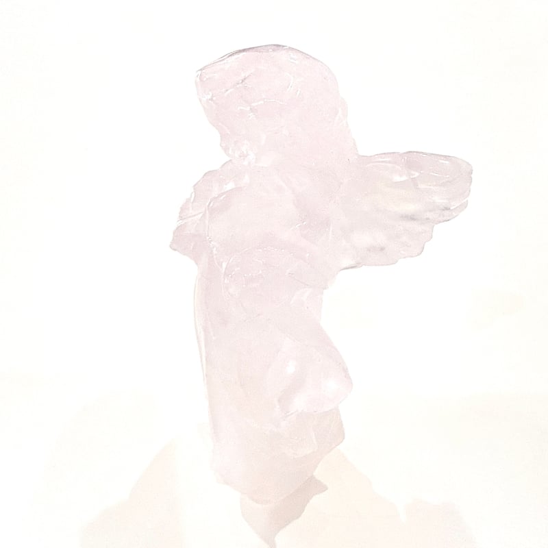 New✨大きめ！🩷fairy🧚ローズクォーツ🩷お守りクリスタル