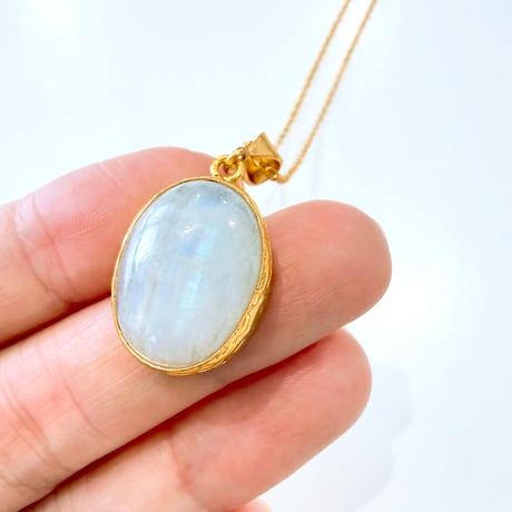 New✨お守りネックレス✨🌛🤍ムーンストーン🤍🌛✨