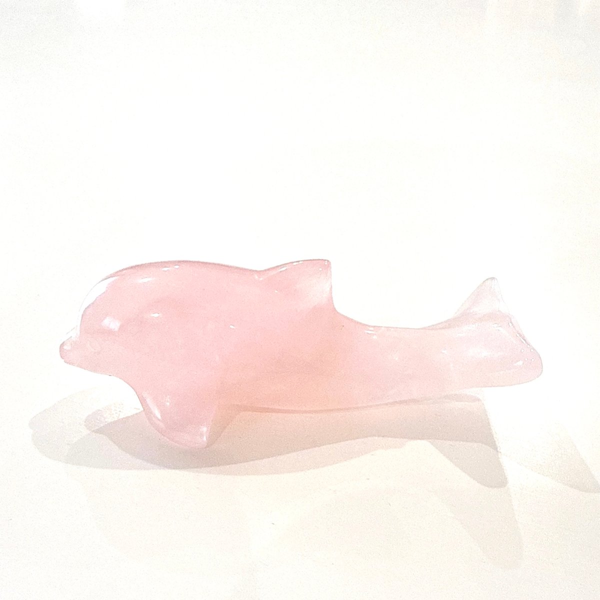 sale✨🩷🐬イルカローズクォーツ🐬🩷お守りクリスタル | amo by ao