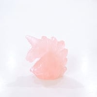 人気✨🦄ユニコーンローズクォーツ🦄お守りクリスタル💖
