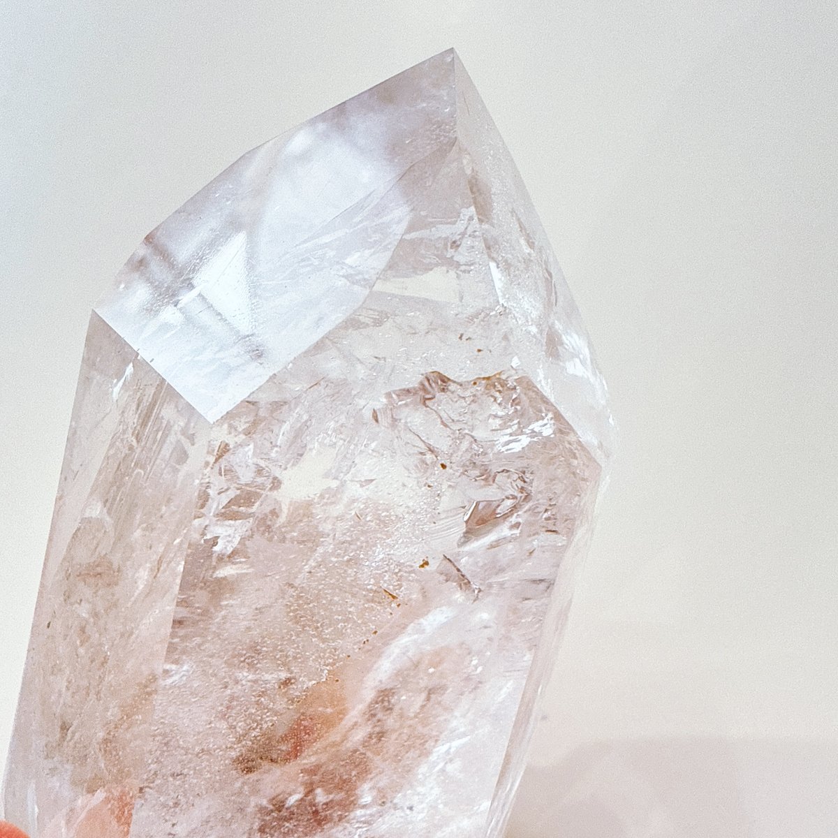 New✨超希少✨虹入り🌈BIGサイズ！レムリアンシードクリスタル✨お守り