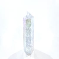 Sale✨🤍エンジェルオーラクラッククォーツポイント_p✨お守りクリスタル