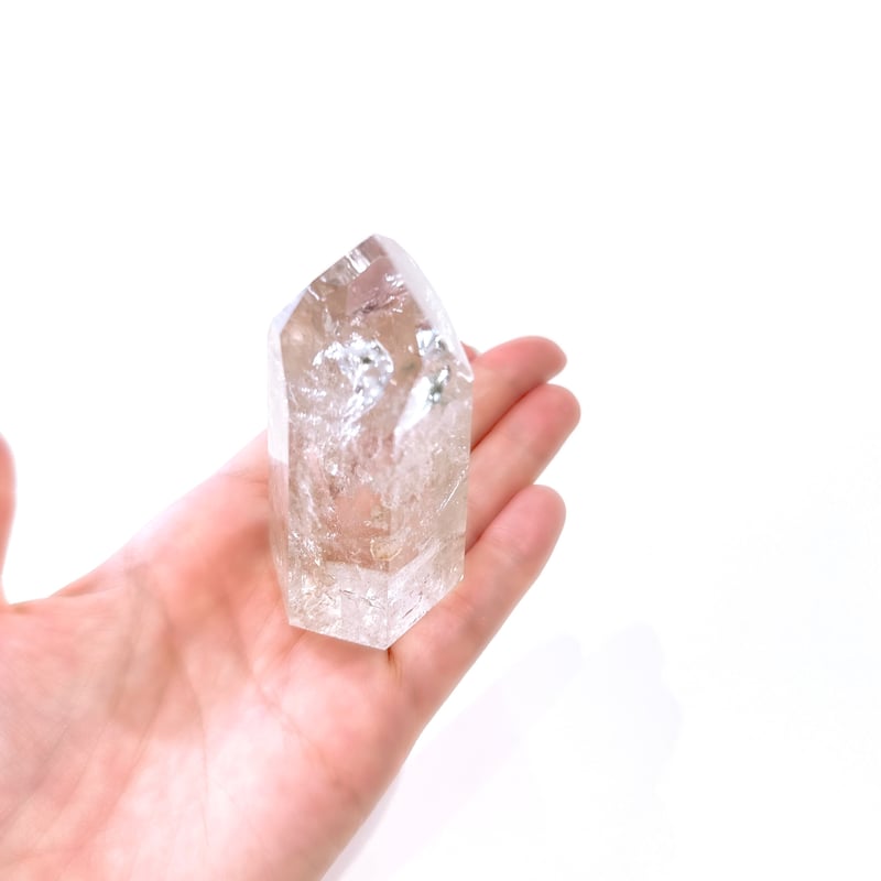 New✨超希少✨虹入り🌈BIGサイズ！レムリアンクリスタル✨お守り