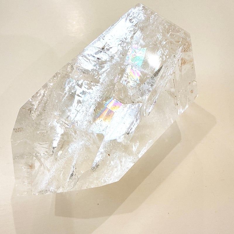 New✨超希少✨虹入り🌈BIGサイズ！レムリアンシードクリスタル✨お守り