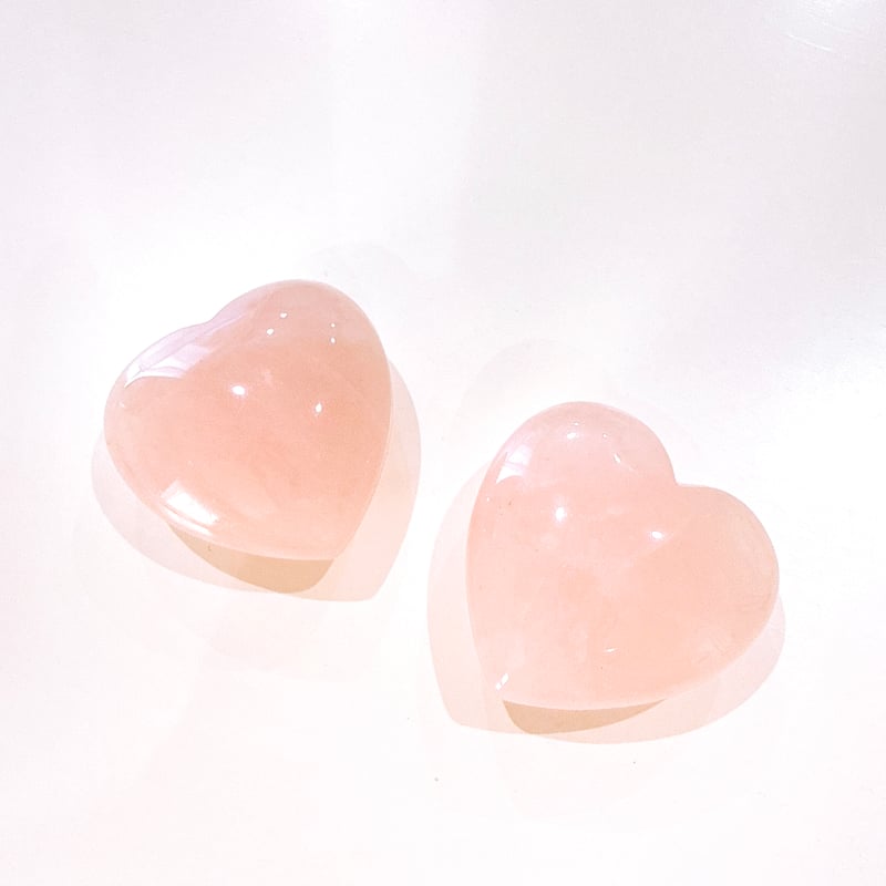 人気No1✨恋愛運アップ❣️ハートローズクォーツ🩷恋のお守り