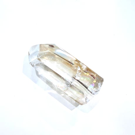 New✨高透明度✨虹入り🌈🤍アイリスクォーツ水晶_p🤍✨お守りクリスタル