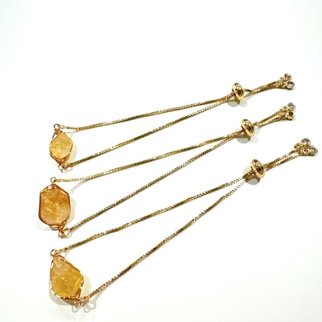 人気✨お守りブレスレット💛シトリン💛