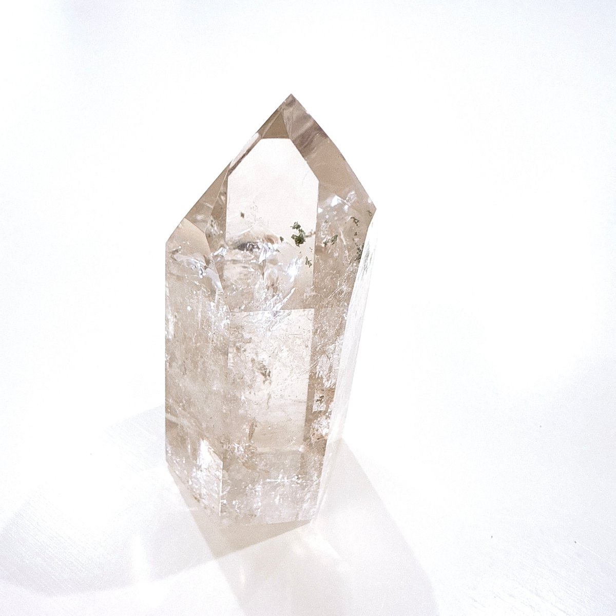 New✨超希少✨虹入り🌈BIGサイズ！レムリアンクリスタル✨お守り