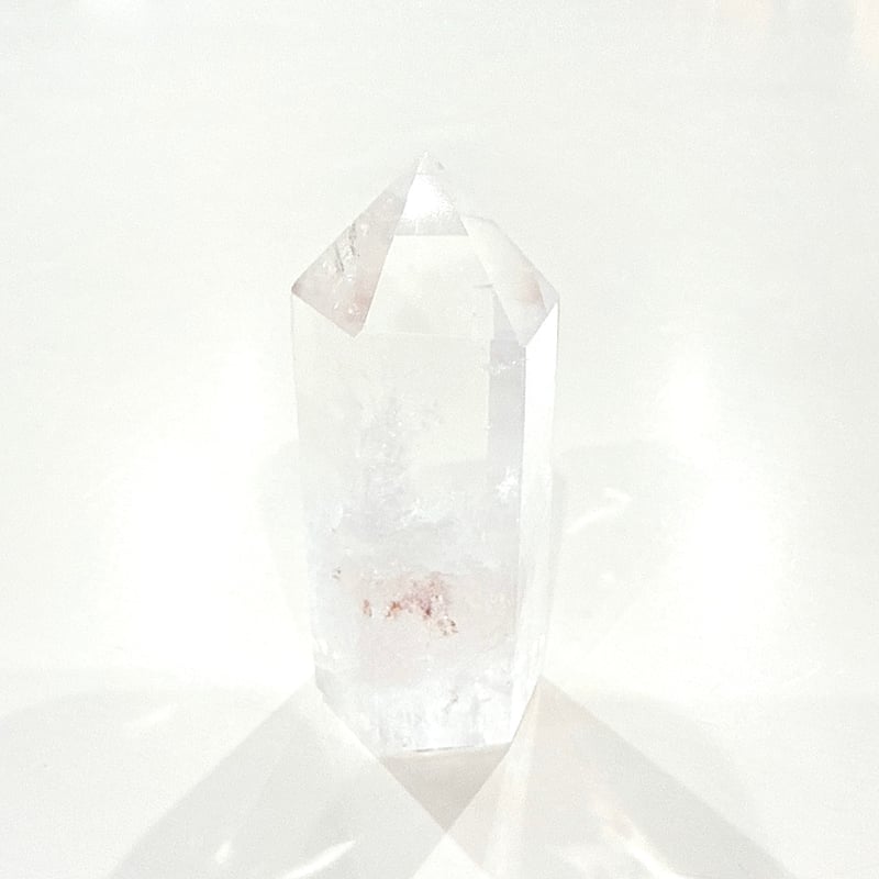 New✨🤍希少！ライモナイトinポイントクリアクォーツ🤍お守り