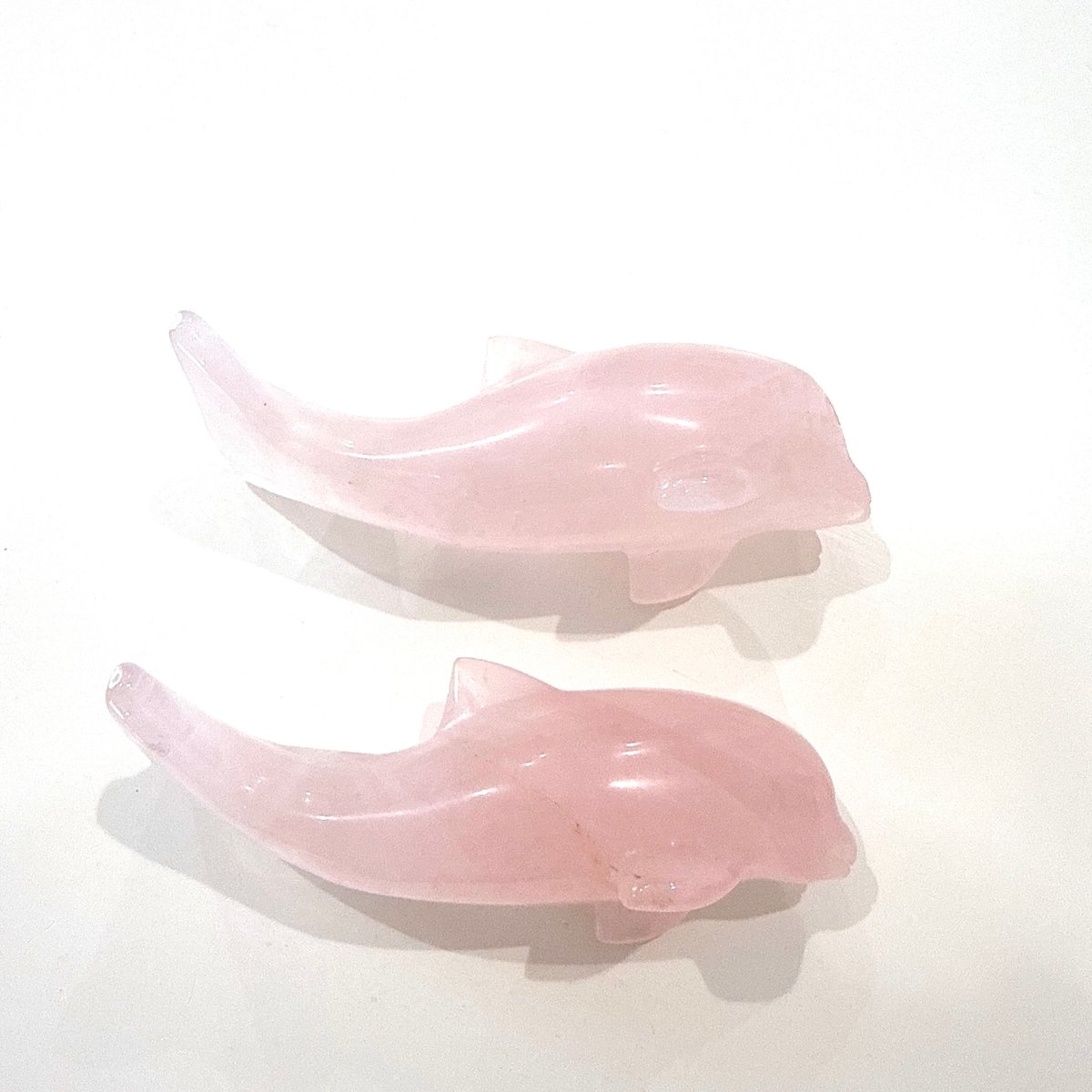 sale✨🩷🐬イルカローズクォーツ🐬🩷お守りクリスタル | amo by ao