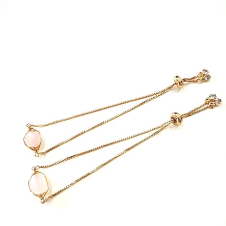 人気✨お守りブレスレット💗ローズクォーツ💗