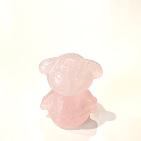 New✨🩷ティディベア🧸ローズクォーツ🩷恋のお守りクリスタル🩷