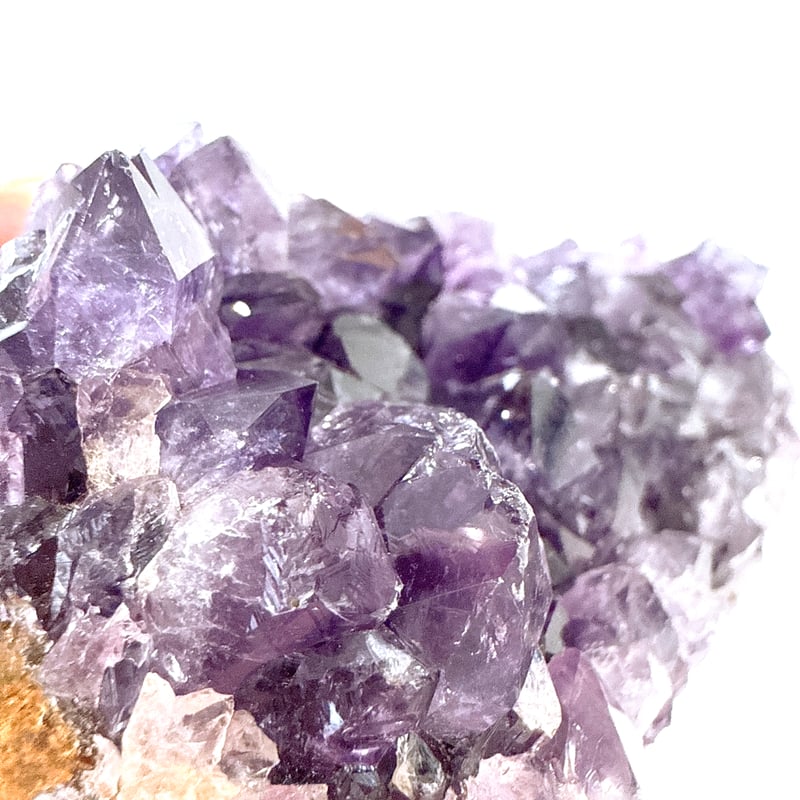 New✨極美💜ディープアメジストクラスター💜お守りクリスタル | amo by ao