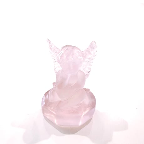 New✨👼🪽🩷お座り天使ローズクォーツ🩷お守りクリスタル