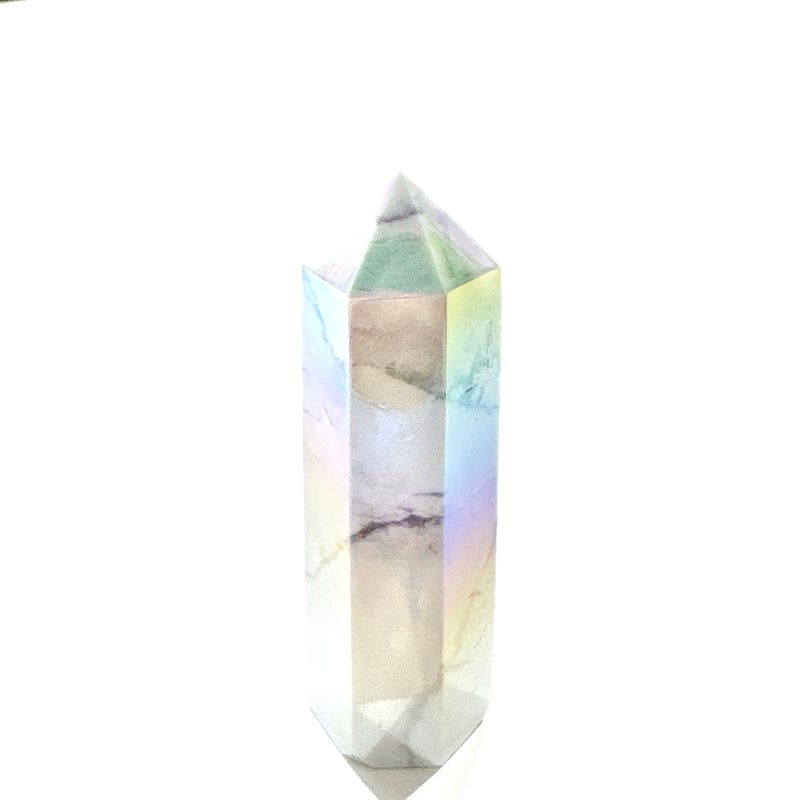 New✨?エンジェルオーラポイントハウライト?✨お守りクリスタル 