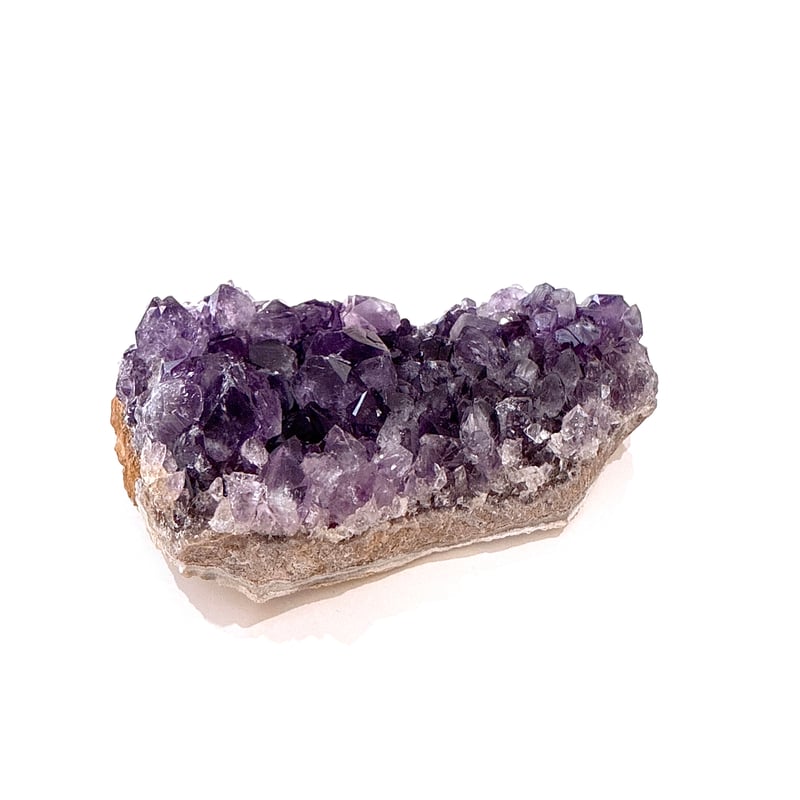 akinko3様❇️アメジスト・フラワー 虹入り 美麗クラスター～女神性の祝福～ New✨極美💜ディープアメジストクラスター💜お守りクリスタル | amo by ao