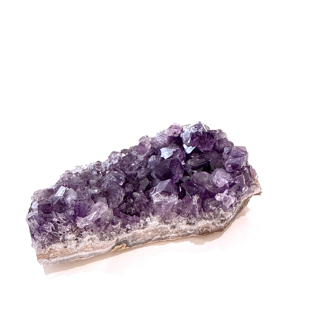 New✨極美💜ディープアメジストクラスター💜お守りクリスタル | amo by ao