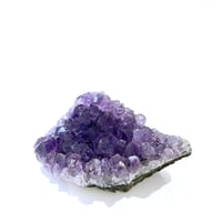 New✨虹入り🌈💜ディープアメジストクラスター💜お守りクリスタル