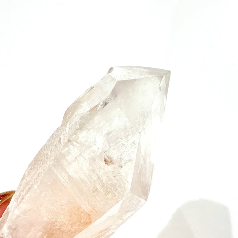 New✨虹入り🌈🤍マニカラン産ヒマラヤ水晶_b🤍お守りクリスタル | amo