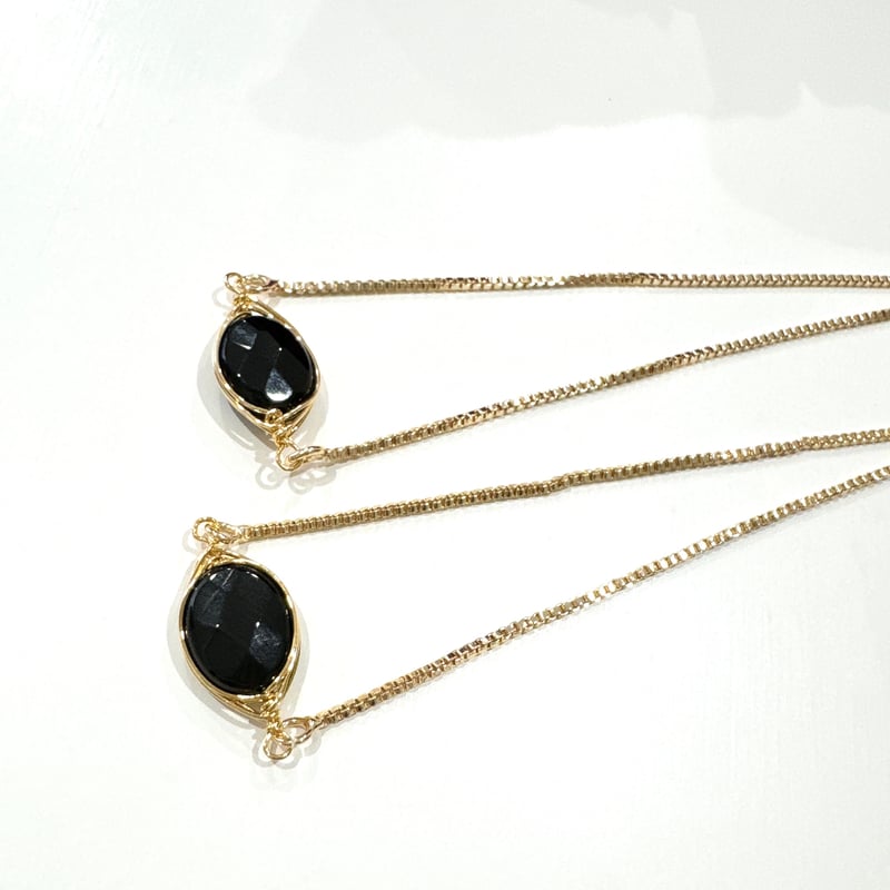 お守りブレスレット✨🖤オニキス🖤✨ | amo by ao