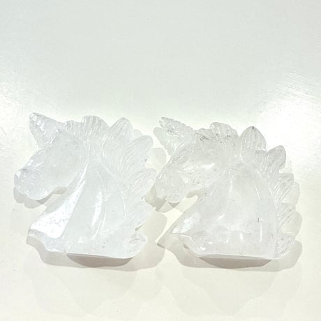 運気アップ✨🦄ユニコーンクリアクォーツ🦄お守りクリスタル🤍