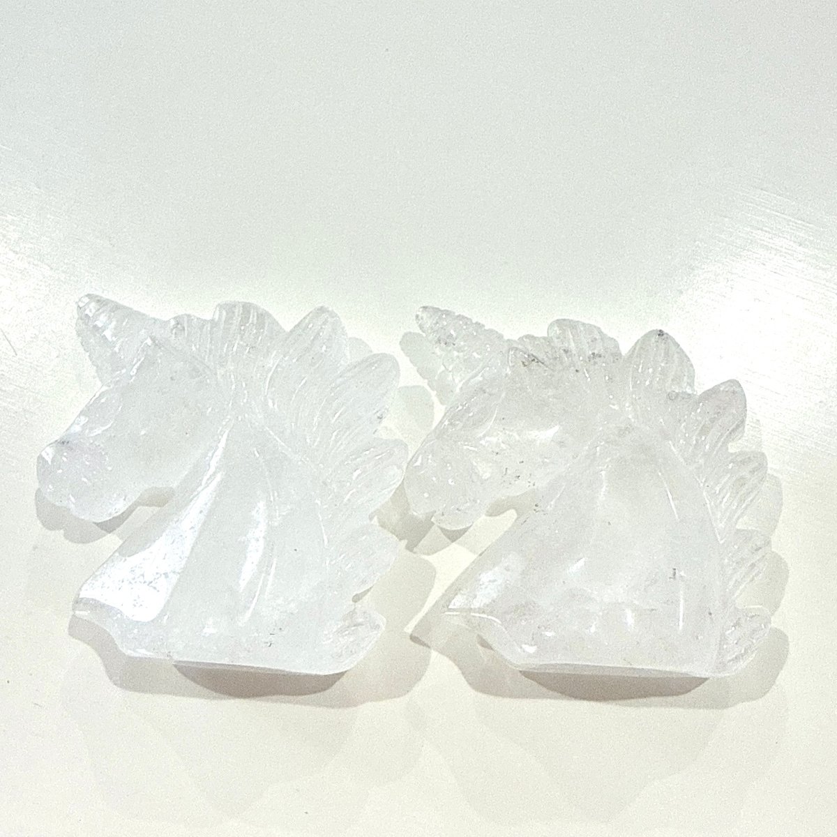 運気アップ✨🦄ユニコーンクリアクォーツ🦄お守りクリスタル🤍 | amo by ao