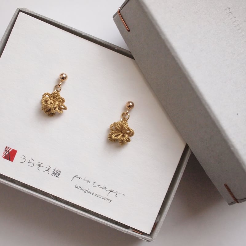 うらそえ織 × printemps accessory (khaki) 14kgf | p
