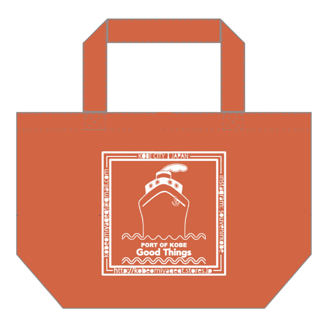 オリジナルロゴランチトート | 神戸のおみやげGoodThings