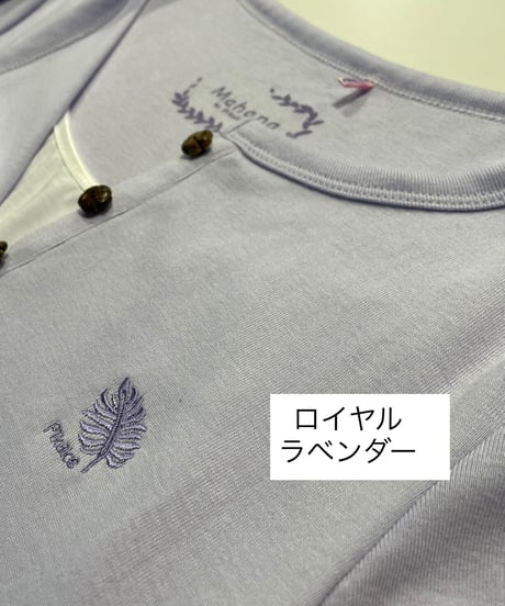 14016L  長袖ヘンリーレイヤートップス(L)