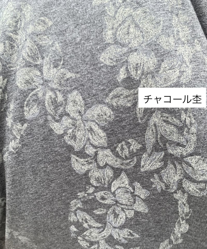 りか様　Pikake ガーデニアピカケレイ柄Vネックワンピース りか様 Pikake ガーデニアピカケレイ柄Vネックワンピース 34301