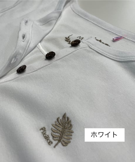 14016L  長袖ヘンリーレイヤートップス(L)