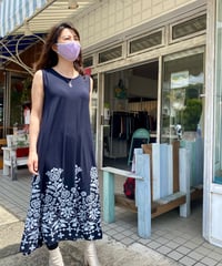 りか様　Pikake ガーデニアピカケレイ柄Vネックワンピース りか様 Pikake ガーデニアピカケレイ柄Vネックワンピース 34301