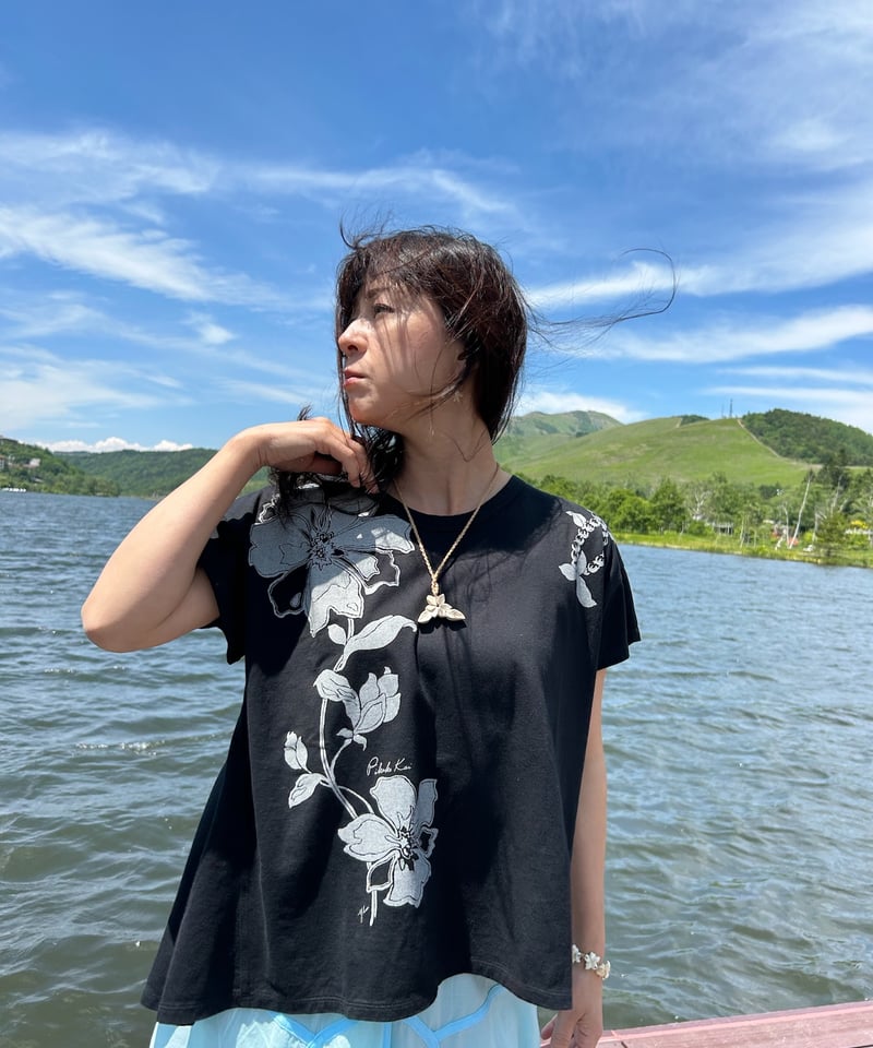 44006 ロイヤルイリマプリントTシャツ | Pikake