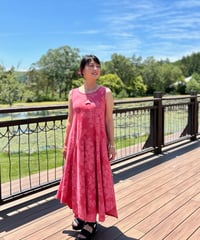 34301 ガーデニアピカケレイ柄ワンピース | Pikake