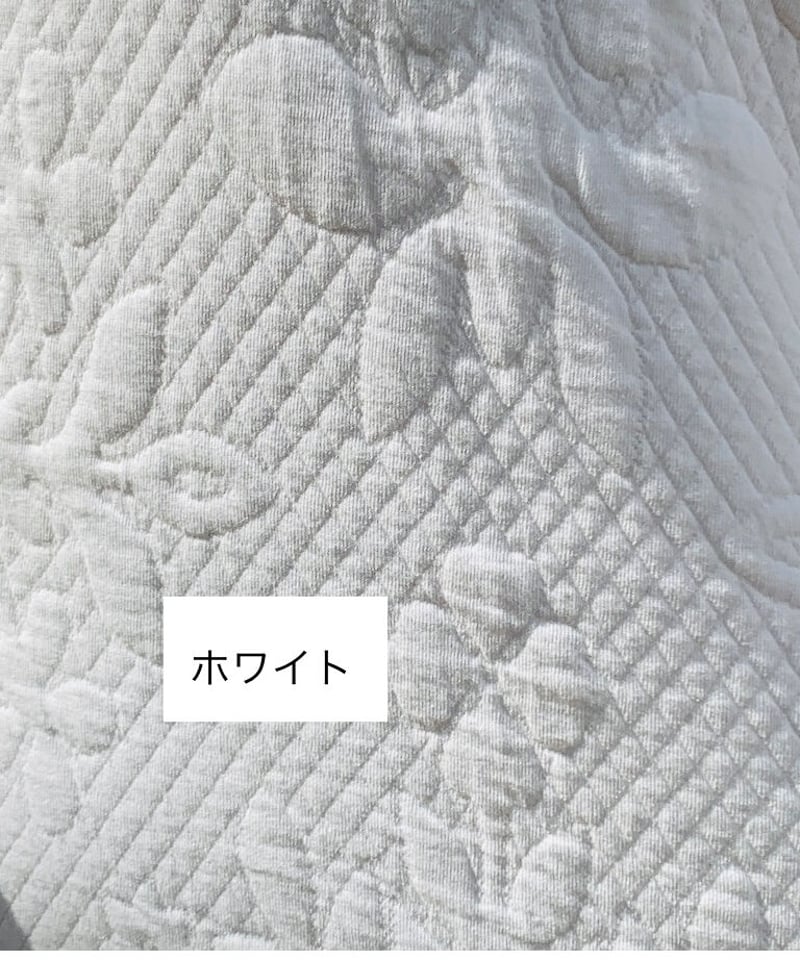 FOXEY キルティング ホワイト ワンピース 14305 ダイヤキルト柄キルティングフーディドワンピース | Pikake