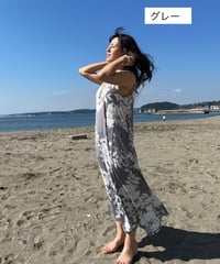 34301 ガーデニアピカケレイ柄ワンピース | Pikake