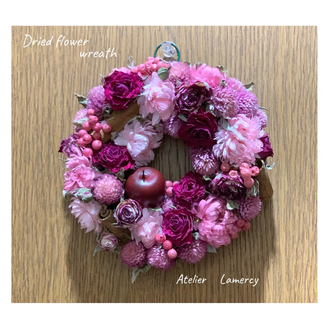 familiar クリスマスリース りんご