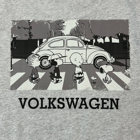 VW ×PEANUTS　コラボ　裏毛トレーナー　アビーロード SVW-002