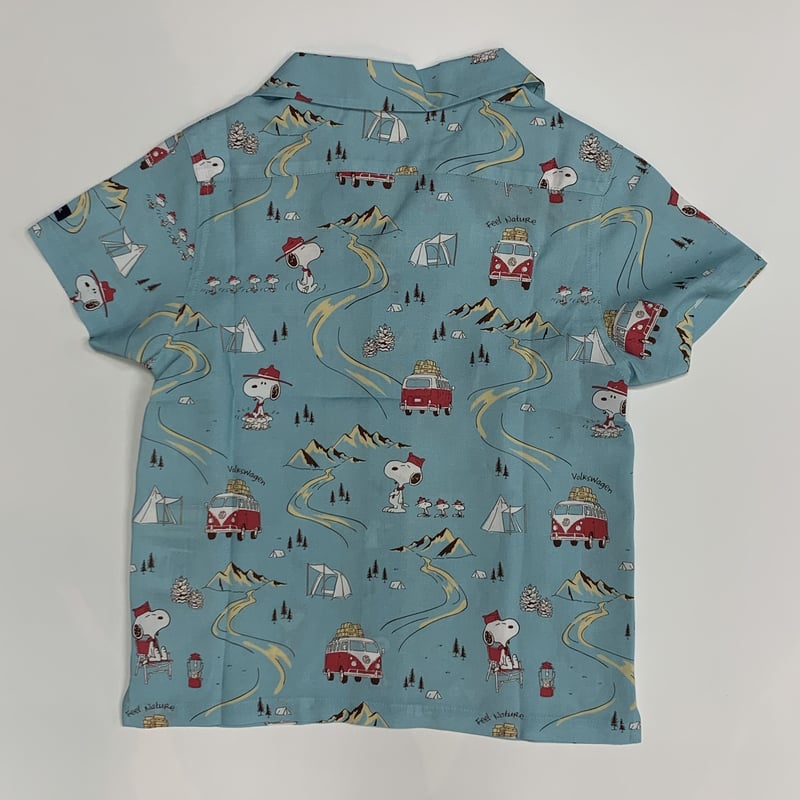 スヌーピー タウン限定　スヌーピー＆ウッドストック アロハシャツ 2025年6月14日発売！スヌーピータウンショップオリジナル
