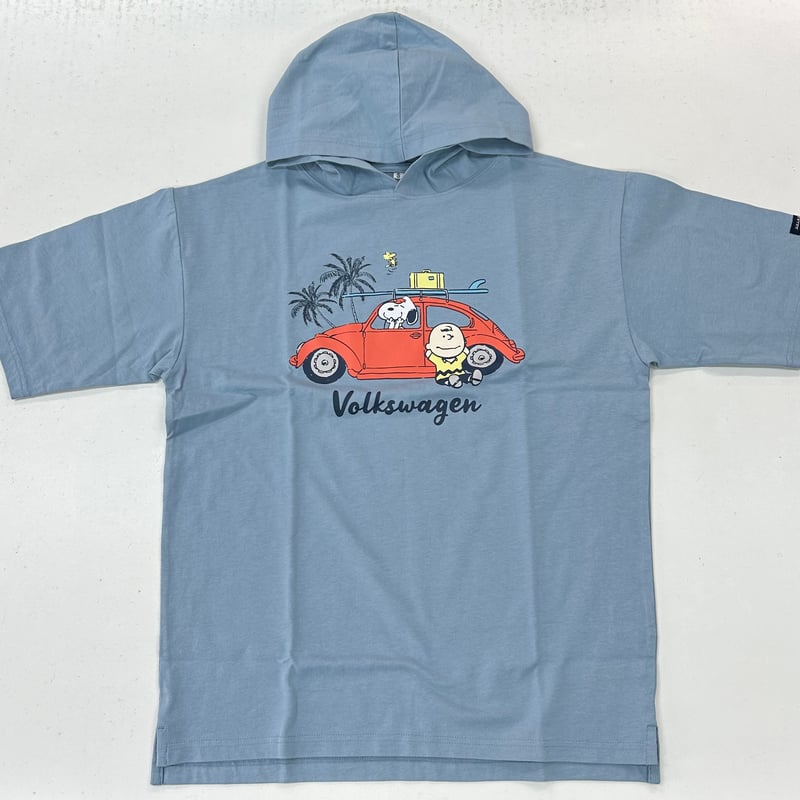 PEANUTS×VW SURF Beetle with Charlie Hoodies-T S
