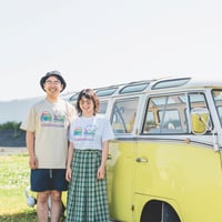 VW　レインボーTシャツ　BUS&BEETLE　BVW8355M